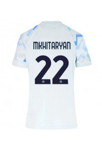 Fotbalové Dres Inter Milan Henrikh Mkhitaryan #22 Dámské Venkovní Oblečení 2025-26 Krátký Rukáv